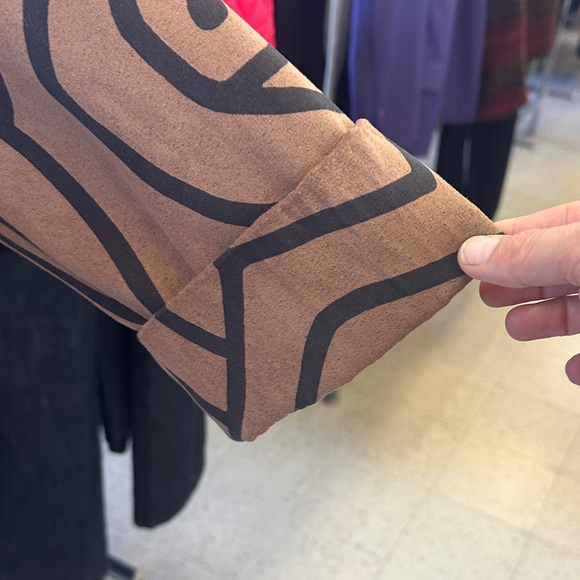 Vintage Abstract Patterned Jacket - Picture 5 of 6